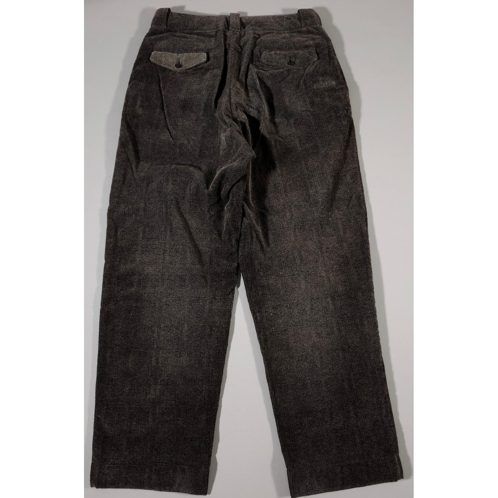 RRL Corduroy Pants Mens‎ 31x29 Brown Straight Leg Button Fly Ralph Lauren - Picture 9 of 9